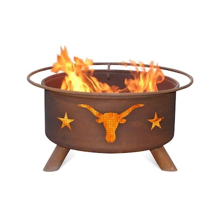 Patina Products Patina Products F202 Texas Longhorn Fire Pit F202